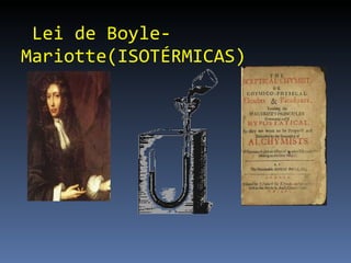 Lei de Boyle-Mariotte(ISOTÉRMICAS) 