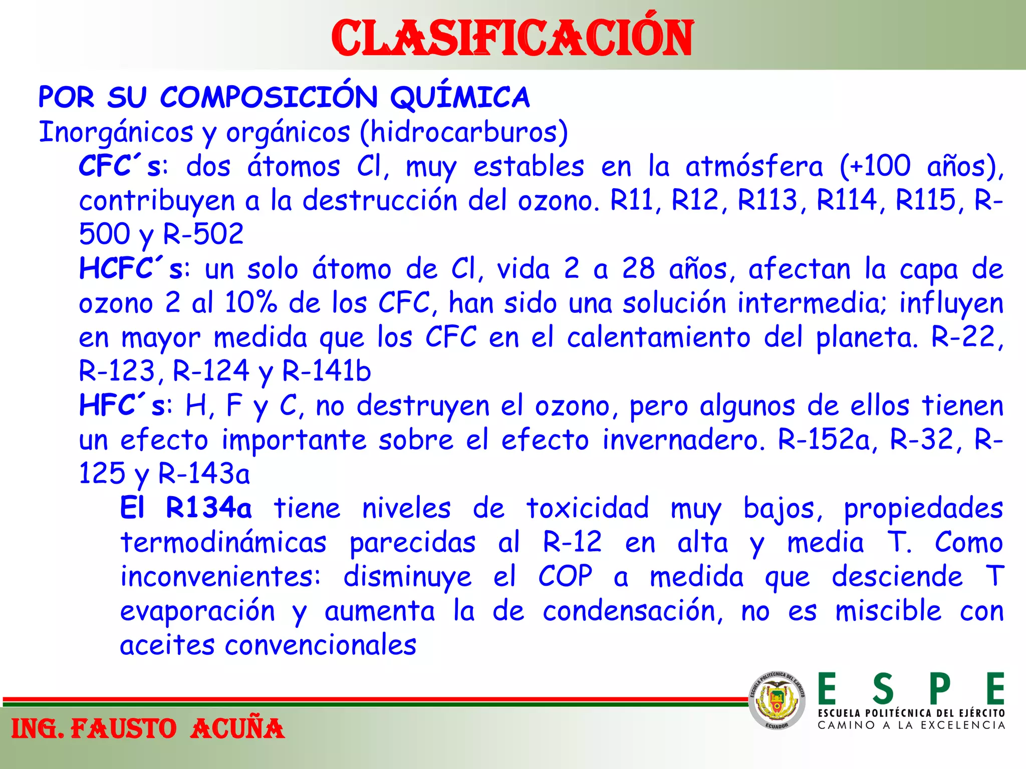 Gases refrigerantes | PDF