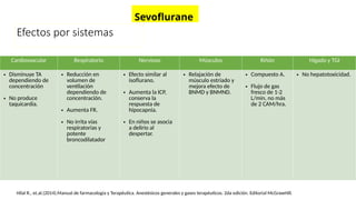 gases sevo, des,oxi.pptx diapositivas en anestesia | PPTX