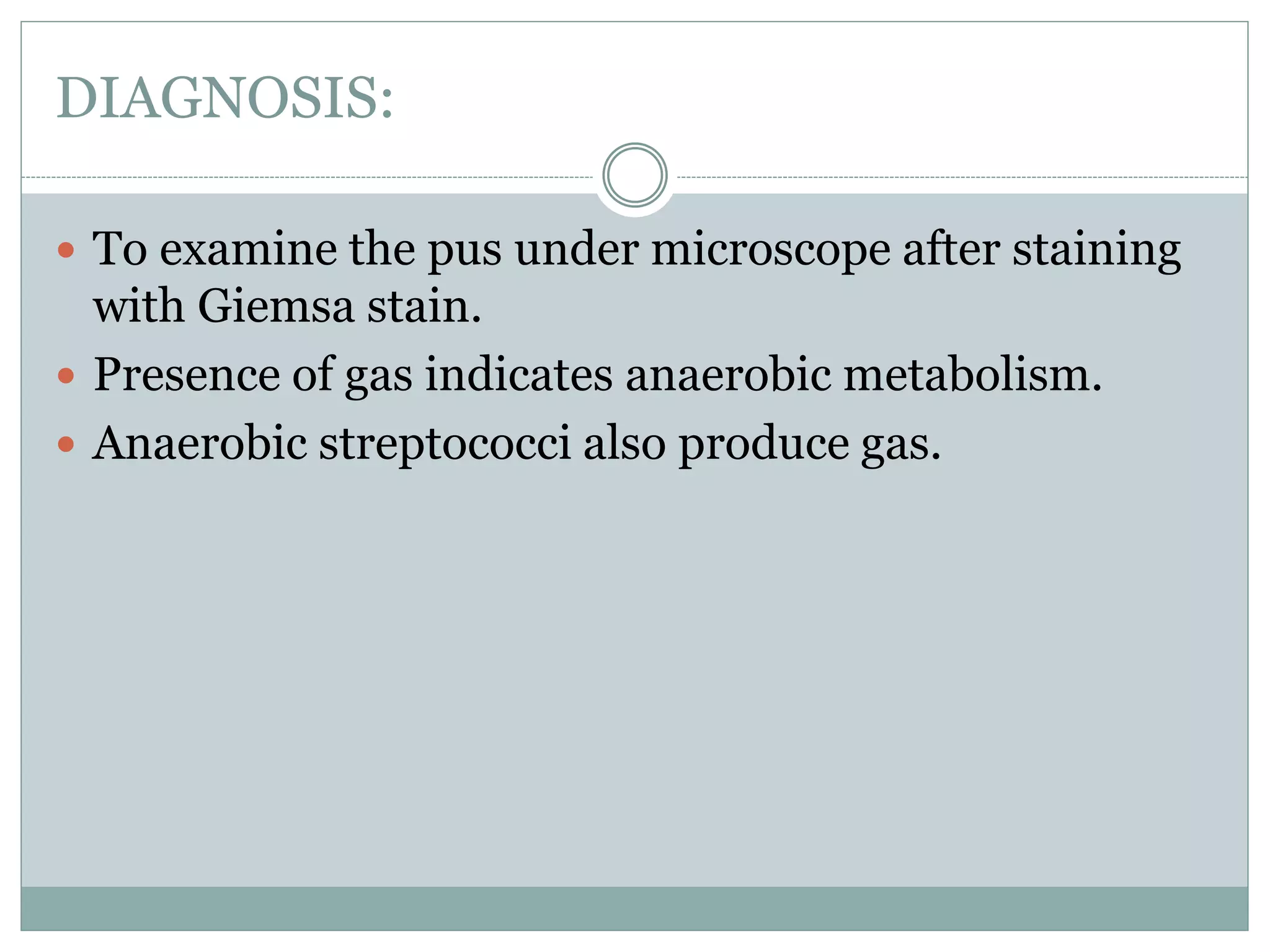 Gas gangrene PPT