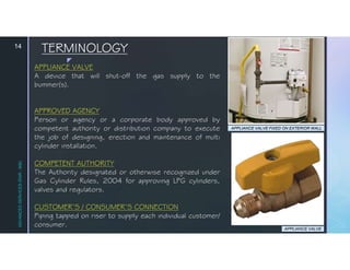 Gas installation bio gas LPG | PDF