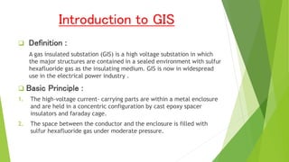 Gas insulated substation