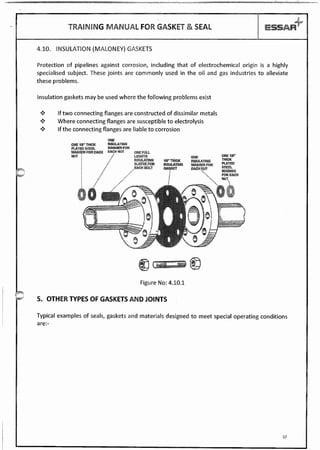 Gasket and seal