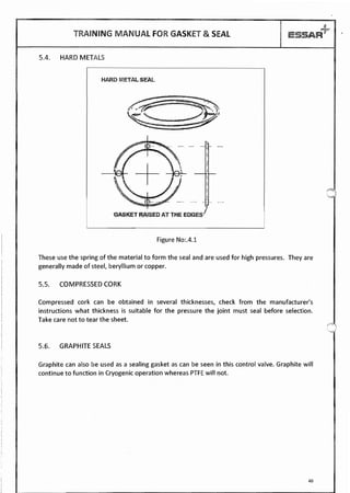 Gasket and seal