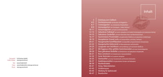 Inhalt

                                                          3   Einleitung vom Chefkoch
                                                        4-5   Frischkäsemousse mit Bresaola und Roggenbrot
                                                        6-7   Cremesüppchen von aromatischen Bergheublüten
                                                        8-9   Aromasüppchen vom Vinschgauer „Golden Delicious“
                                                      10-11   Schaumsüppchen von Rauke mit Bresaolastreifen
                                                      12-13   Gebackener Kalbskopf auf zarten Salatspitzen mit Zwiebel-Senfvinaigrette und mariniertem Kohlrabi
                                                      14-15   Gebratenes Zanderfilet auf einem Rote Beete Püree und Meerrettichschaum
                                                      16-17   Geschmolzene Pressknödeln auf gedünstetem Weißkraut und gebackenen Zwiebelringen
                                                      18-19   Hausgebeizter Graved Lachs mit Gemüseröllchen und Honig- Senfsauce
                                                      20-21   Hausgemachte Kartoffelpralinen mit Spinatfülle auf geschmolzenen Cherrytomaten
                                                      22-23   Hausgemachte Kürbisravioli mit Mascarponesauce und Amarettini
                                                      24-25   Lasagnette vom Selchfleisch und Kartoffelchips auf mariniertem Weißkraut
                                                      26-27   Mit Taggiasca-Olive gefüllter Kaninchenrücken auf einem Ratatouillegemüse
                                                      28-29   Rosa gebratenes Rindsfilet auf Butterbohnen und gebackenen Schupfnudeln
                                                      30-31   Rosa Lammkarre mit Kräuterkruste im Sprossenkohlbeet
                                                      32-33   Zarter Rehrücken mit sautierten Steinpilzen
  Concept &     G.A.Service GmbH                      34-35   Steinbuttfilet auf einem Tomatenrisotto und frischen Artischocken
Grafic Design   www.ga-service.at
                                                      36-37   Nudelteigcannelloni mit getrockneten Tomaten und Auberginen
        Text    www.lindenhof.it
                                                      38-39   Marillenknödeln
       Fotos    www.lindenhof.it, www.ga-service.at
                                                      40-41   Honig- Wabenkörbchen
       Druck    www.ga-service.at
                                                      42-43   Schokomousse
                                                      44-45   Mürbteig für Apfelstrudel
                                                      46-47   Baumkuchen
 