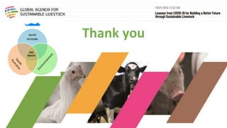 Framing presentation on animal health and animal welfare perspective, predict, prevent and control of emerging zoonosis