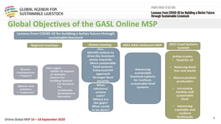Summary of the Africa 1 Regional Multi Stakeholder Online Meeting