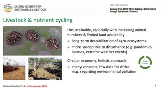 Framing presentation on the livestock sector, the pandemic, climate change and natural resource use in sub-Saharan Africa