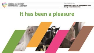 Framing presentation on COVID 19- challenges and opportunities on livestock for Africa private sector perspective, case study by AKM Glitters Company