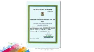 Good practice from Tanzania: Joint village land use planning