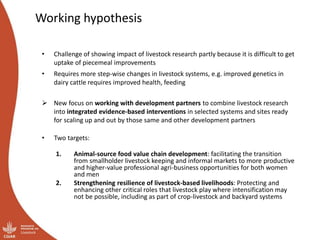 The Livestock CRP: A program to translate livestock research into impact