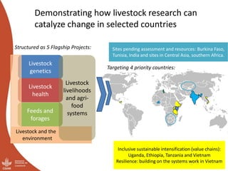 The Livestock CRP: A program to translate livestock research into impact