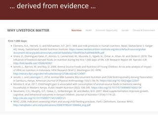 Informing and influencing sustainable livestock investments