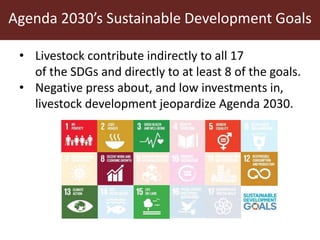 Informing and influencing sustainable livestock investments