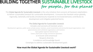 The Global Agenda for Sustainable Livestock: Value proposition and modes of delivery