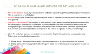Improving collaboration between research and the private sector to accelerate livestock innovation for sustainability into use