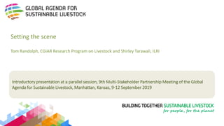 Improving collaboration between research and the private sector to accelerate livestock innovation for sustainability into use