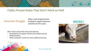 Improving collaboration between research and the private sector to accelerate livestock innovation for sustainability into use