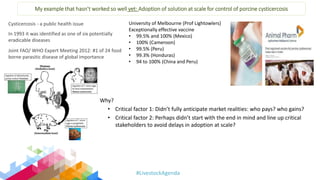 Improving collaboration between research and the private sector to accelerate livestock innovation for sustainability into use