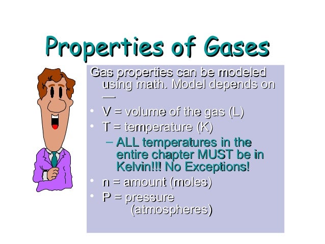 gas laws properties of gas