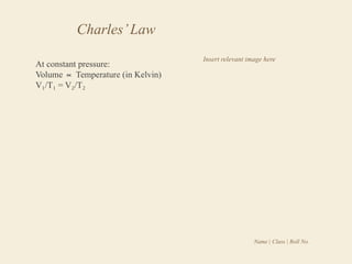 Comprehensive Overview of Gas Laws and Kinetic Theory in Physics | PPTX