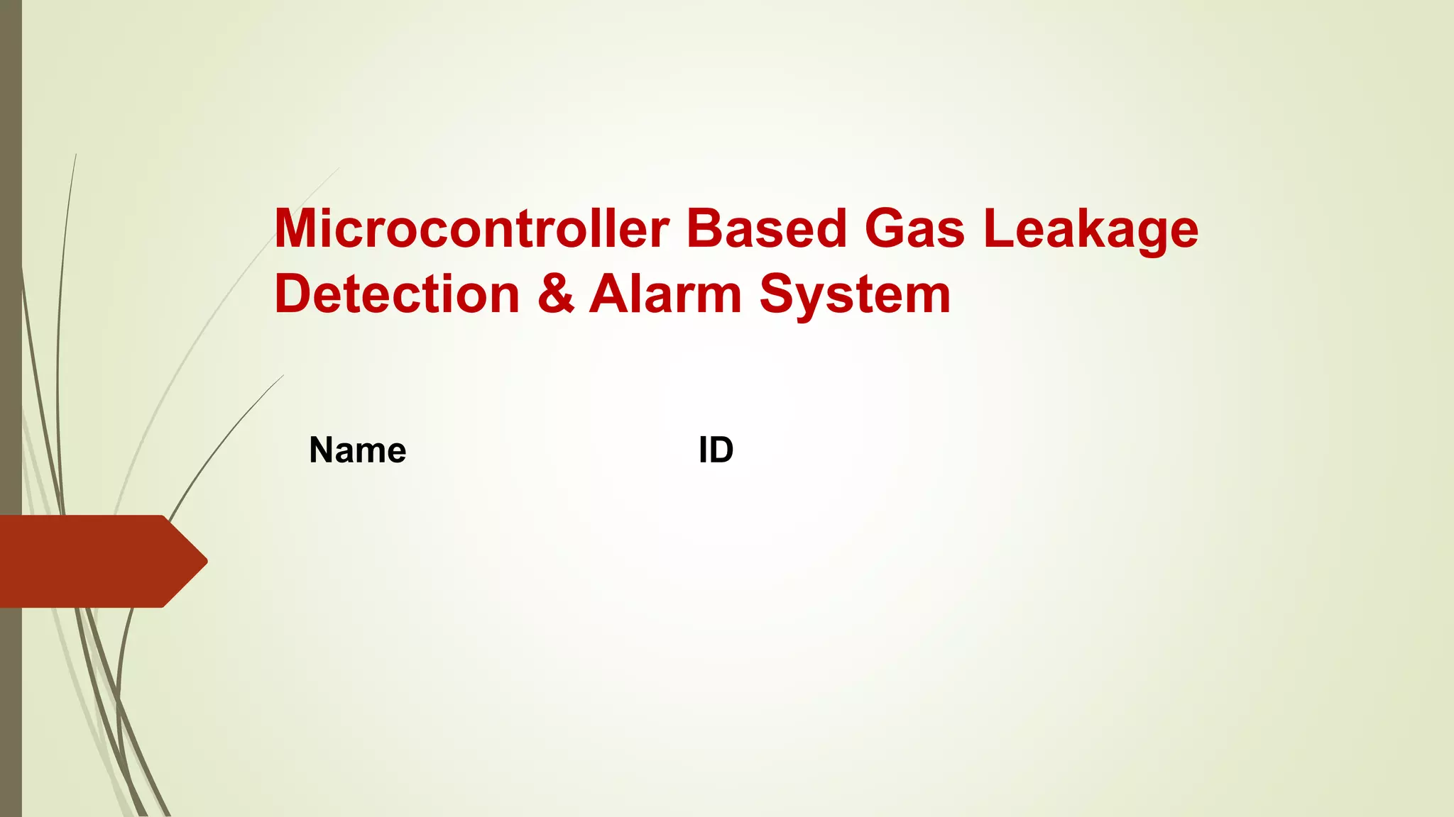 Gas Leakage.pptx | Computing | Technology & Computing