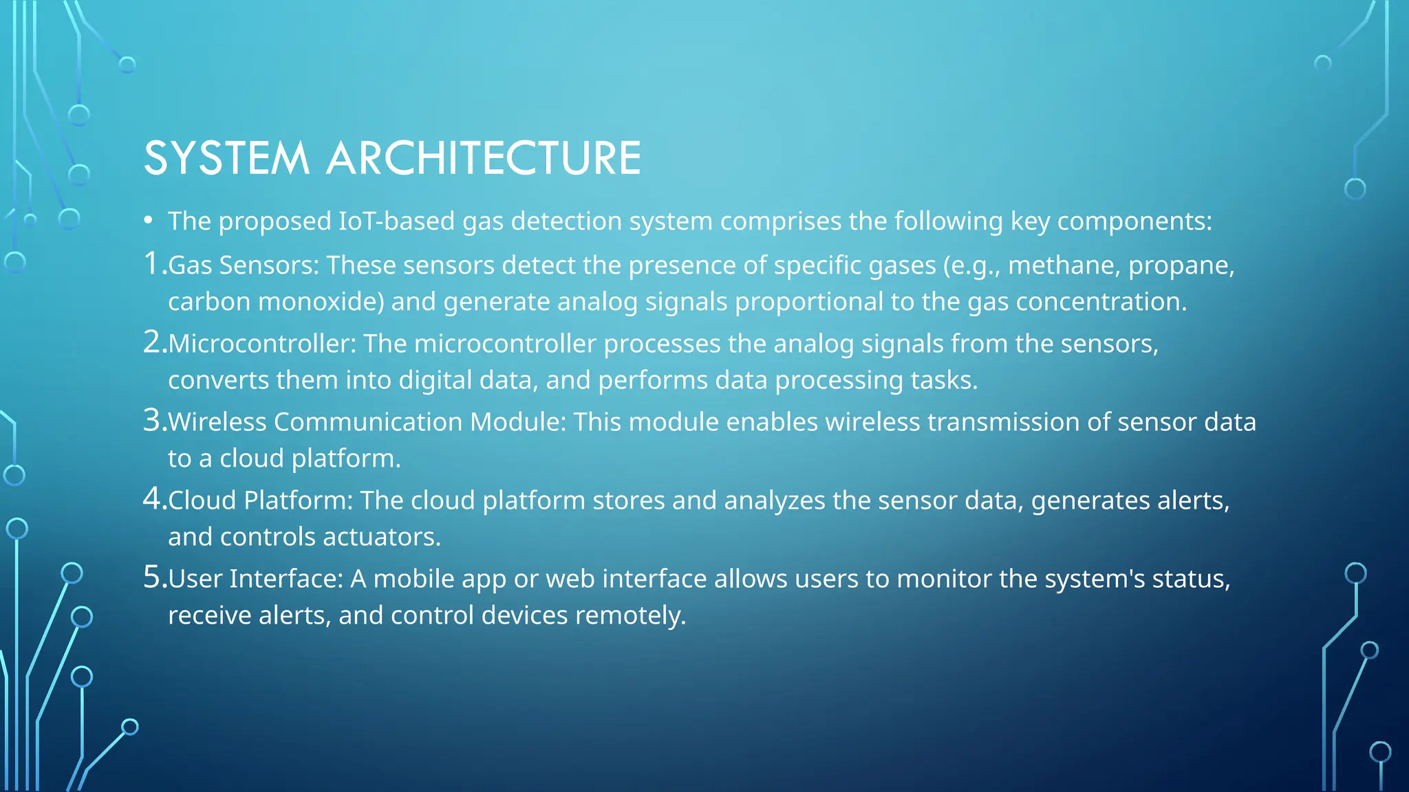 Gas leakage detector.pptx of gas problems | PPT