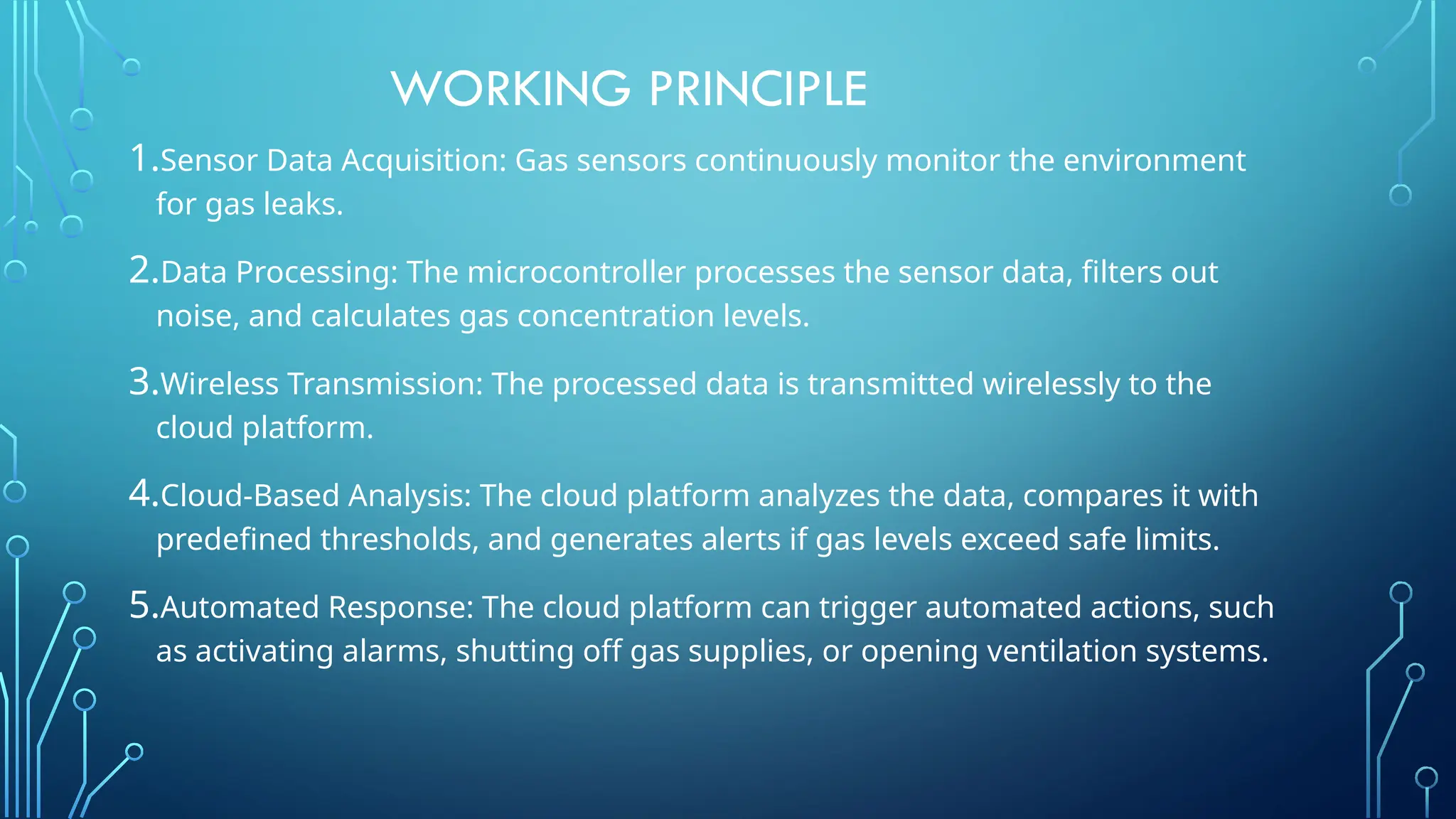 Gas leakage detector.pptx of gas problems | PPT