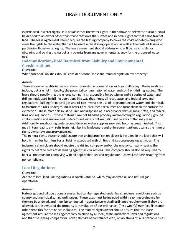 Landowner Oil and Gas Rights Leasing Education Packet