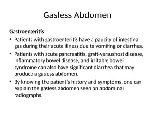 Gasless Abdomen and displaced bowel.pptx