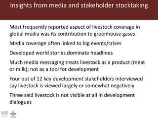 An update on the Global Livestock Advocacy for Development project