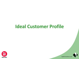 rapidinnovation.co.uk
Ideal Customer Profile
 