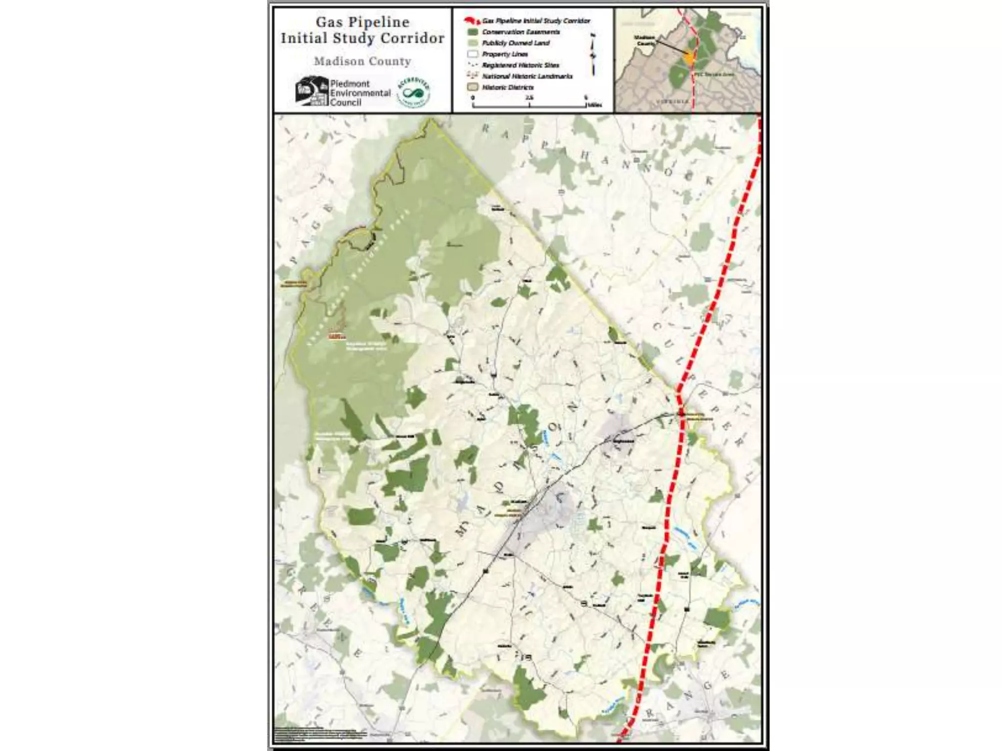 Natural Gas Pipeline Proposals in Virginia (Spectra Line) --7-2-14