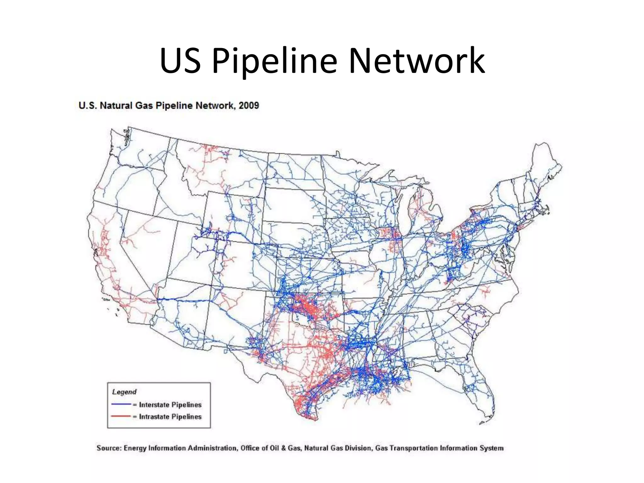 US Pipeline Network
 