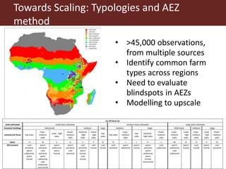 Livestock, human welfare, and sustainability: The challenge of harmonizing farmer interview data from 30+ countries and conducting coherent analyses
