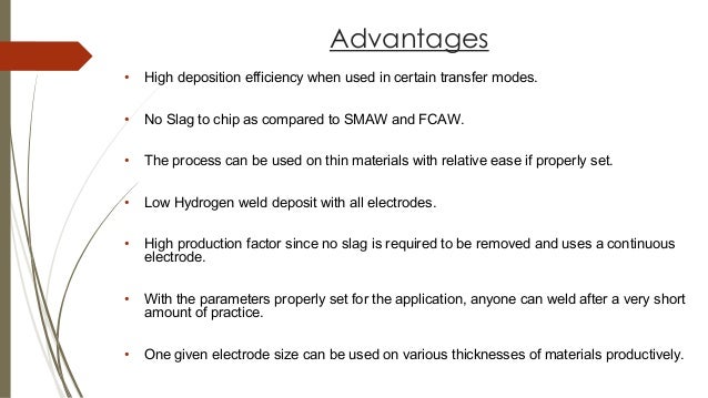 Gas Metal Arc Welding Gmaw