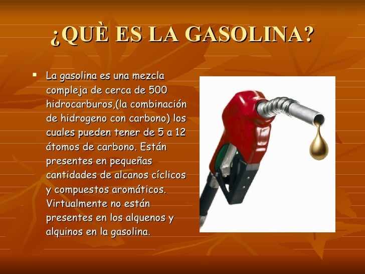 Gasolina Y Aceites