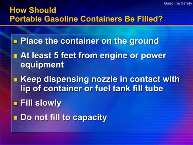 gasolinesafety for fueling and refueling procedure.ppt