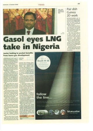 Gasol\'s LNG developments - Upstream Article