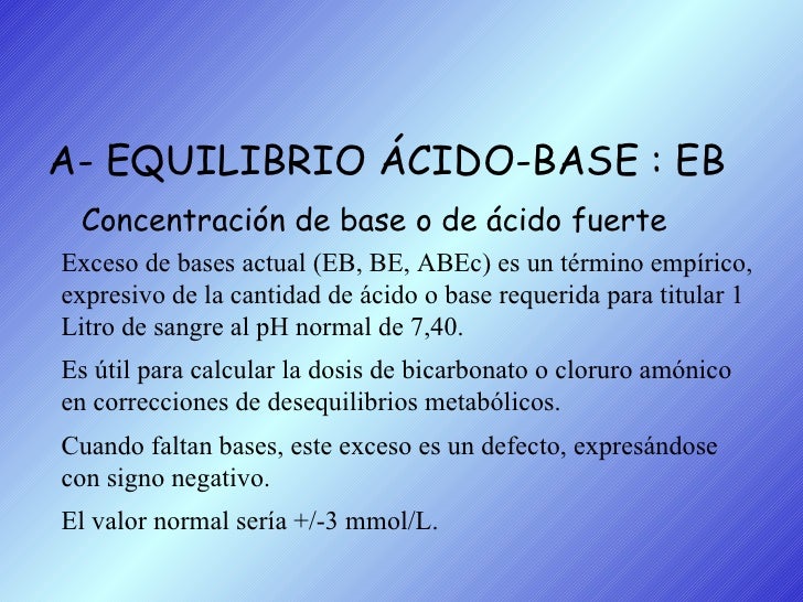 Que Es El Exceso De Base Pdf