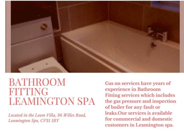 Bathroom Fitting Leamington Spa | PPT