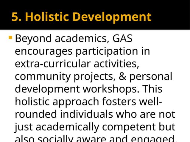 GAS Overview Senior High School General Academic Strand | PPTX