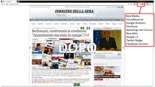Real Media
VisualRevenue
Google Analytics
Omniture
Netratings Site Census
New Relic
Google +1
Twitter Badge
Facebook Connect
 