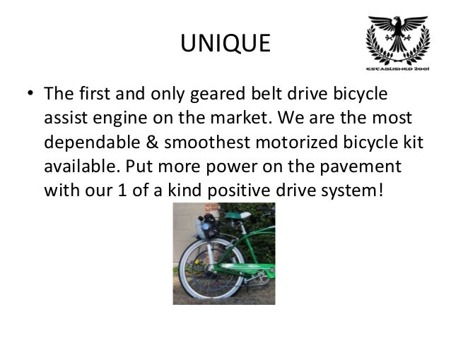 gas powered engine kit for bicycle