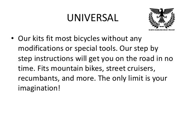 Gas Powered Bike Kit