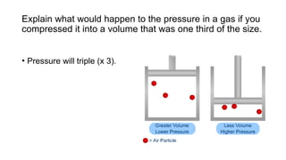 Gas Pressure and Diffusion for lower secondary physics | PPTX