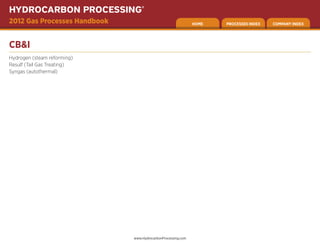 Gas Processing Handbook.pdf Gas_Processes_Handbook for better knowledge | PDF