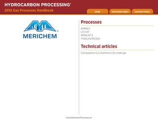 Gas Processing Handbook.pdf Gas_Processes_Handbook for better knowledge | PDF