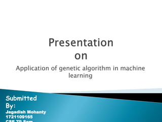 Genetic Algorithm | PPT