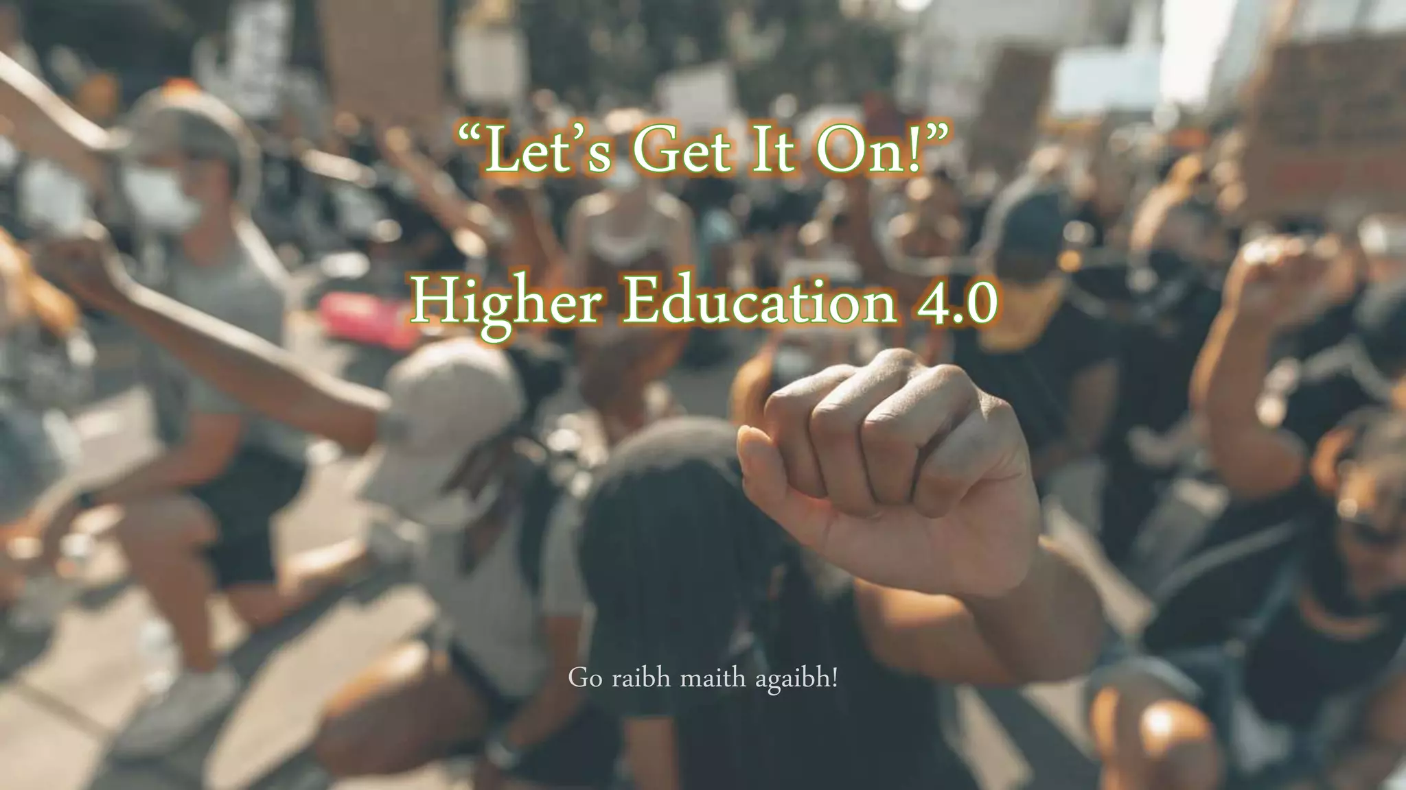 Go raibh maith agaibh!